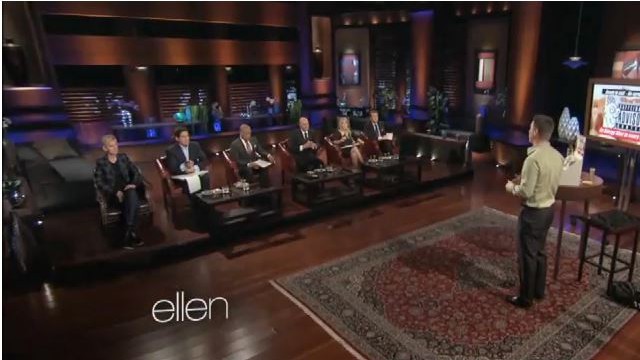 Ellen Degeneres Swims With The Sharks